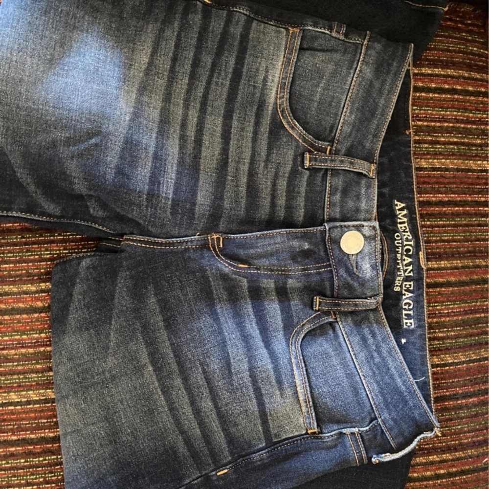 American eagle jeans super stretch size 4